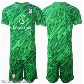 Atletico Madrid Portiere Seconda Maglia Bambino 2024-25 Manica Corta (+ Pantaloni corti)
